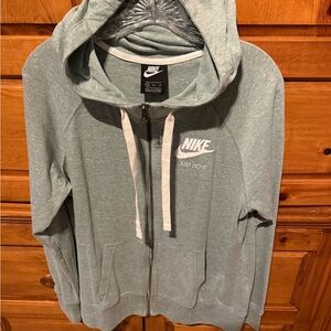Nike Organic Cotton Blend Hoodie - Teal